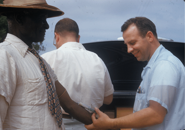 Photograph of tuskegee study participant