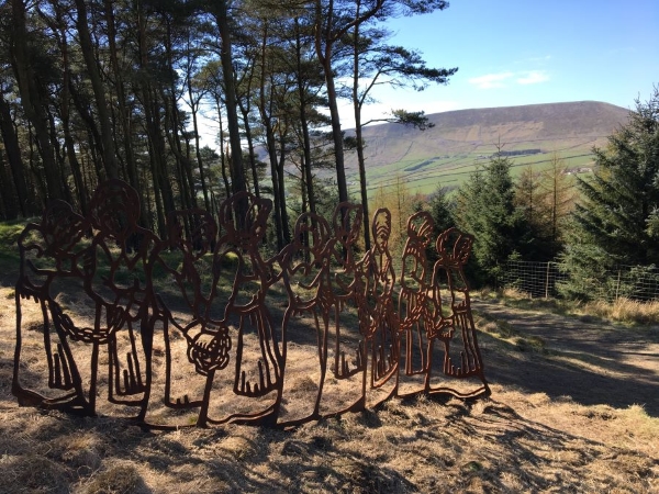 On The Trail of Witches: The Pendle Sculpture Trail